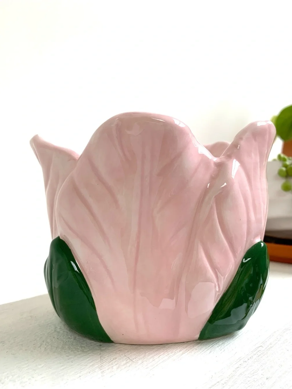 Bella Lux Ceramic Tulip Soy Blend Wax Candle